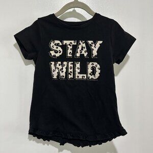 Girl's Garanimals Stay Wild graphic tee shirt Size 4T